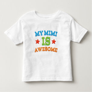 T-shirt Pour Les Tous Petits Mon Mimi est impressionnant