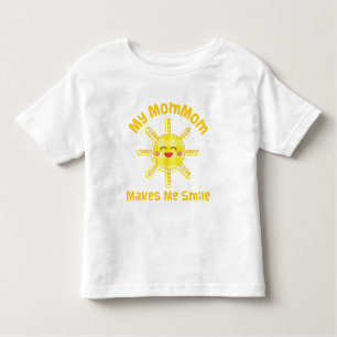 T-shirt Pour Les Tous Petits Mon Mommom m'incite à sourire