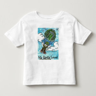 T-shirt Pour Les Tous Petits Mon niveau S de Dad