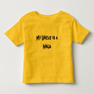 T-shirt Pour Les Tous Petits Mon oncle est un Ninja