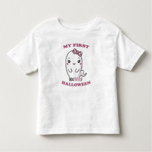 T-shirt Pour Les Tous Petits Mon premier Halloween, Belle Bébée Belle Fille 202