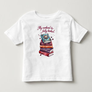 T-shirt Pour Les Tous Petits Mon week-end est entièrement réservé