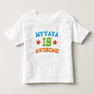 T-shirt Pour Les Tous Petits Mon Yaya est impressionnant