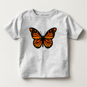 T-shirt Pour Les Tous Petits Monarch Butterfly Design - Toddler Fine Jersey T-