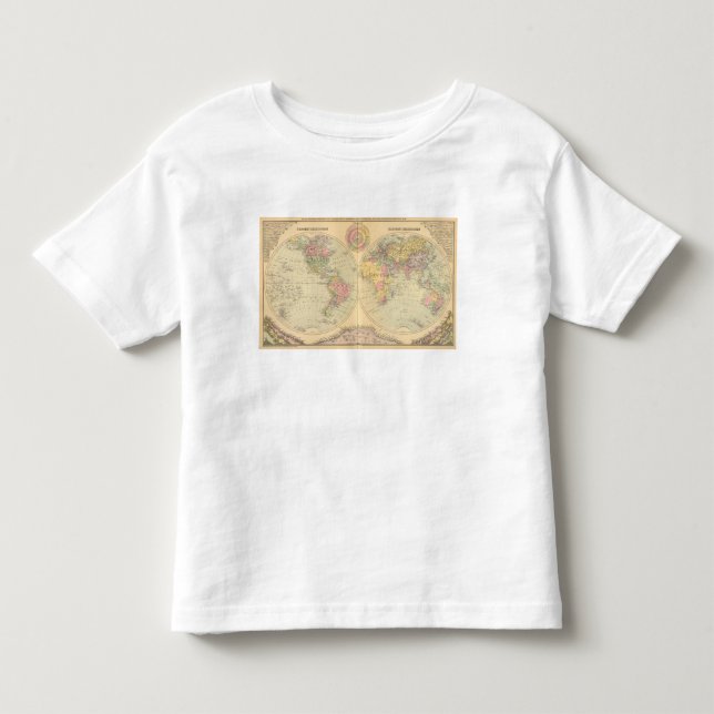 T-shirt Pour Les Tous Petits Monde 10 (Devant)