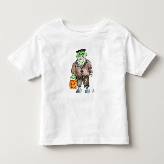 T-shirt Pour Les Tous Petits Monster Toddler Tee (Devant)