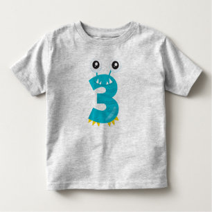 T-shirt Pour Les Tous Petits Monstre 3