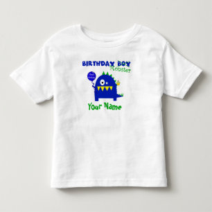 T-shirt Pour Les Tous Petits Monstre Garçon Anniversaire