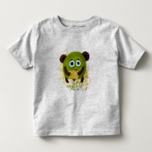 T-shirt Pour Les Tous Petits Monstre gourmand