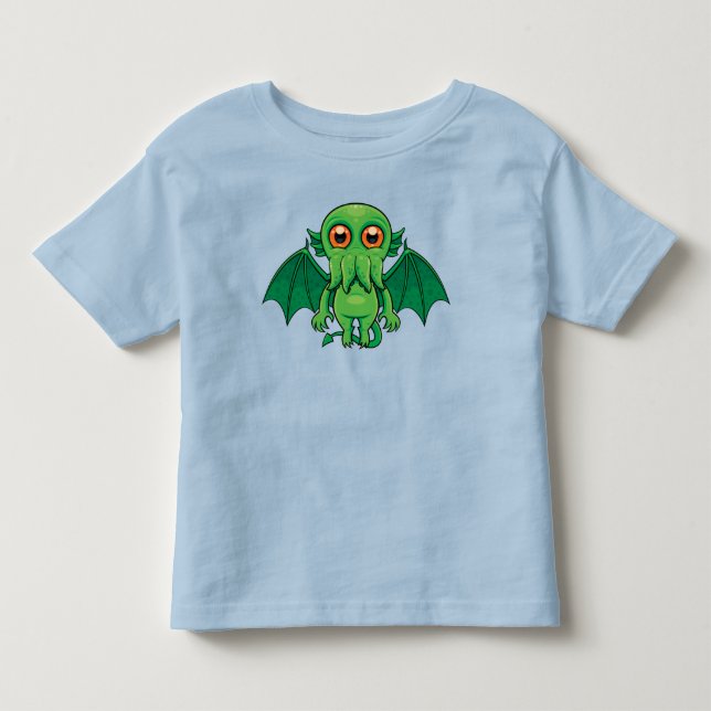 T-shirt Pour Les Tous Petits Monstres de Cute Green (Devant)