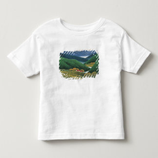 T-shirt Pour Les Tous Petits Montagnes de ressort