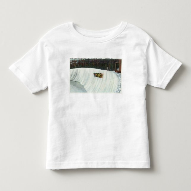 T-shirt Pour Les Tous Petits Monte de la courbe de Whiteface (Devant)