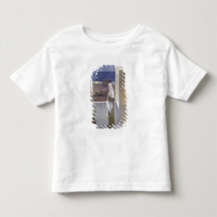 T-shirt Pour Les Tous Petits Montres de St Genevieve au-dessus de la ville de
