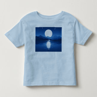 T-shirt Pour Les Tous Petits Moonlit Reflections