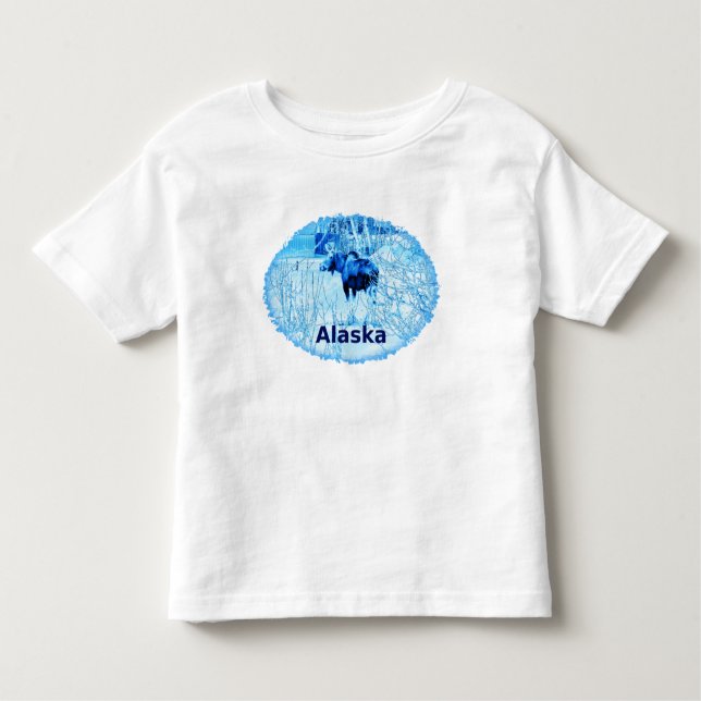 T-shirt Pour Les Tous Petits Moose urbaine (Devant)
