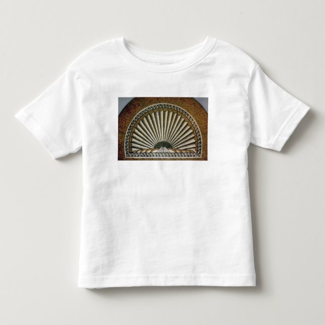 T-shirt Pour Les Tous Petits Mosaïque de Shell, ANNONCE de construction de (Devant)