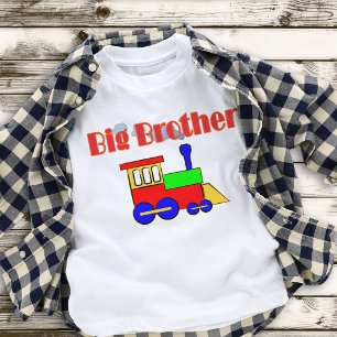 T-shirt Pour Les Tous Petits Moteur de train coloré Big Brother