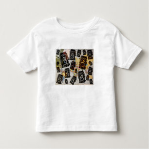 T-shirt Pour Les Tous Petits Motif de caméra Vintage voyage