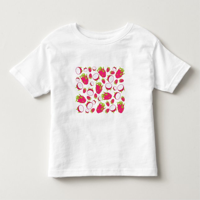 T-shirt Pour Les Tous Petits Motif de fruits dragon (Devant)
