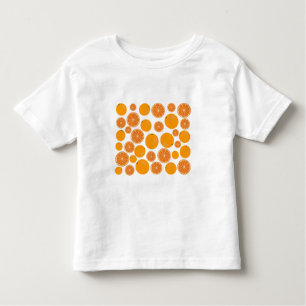 T-shirt Pour Les Tous Petits Motif de fruits orange
