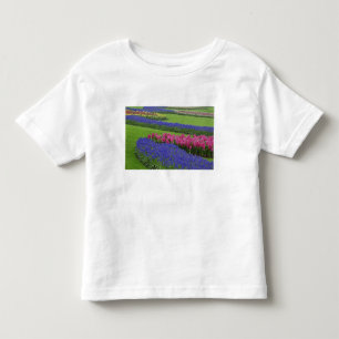 T-shirt Pour Les Tous Petits Motif de jacinthe des vignes, de tulipes et