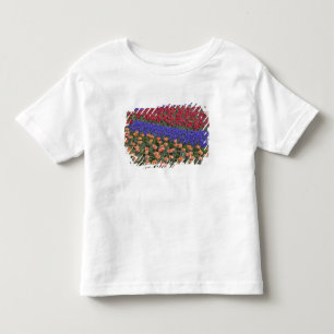 T-shirt Pour Les Tous Petits Motif de tulipes et de fleurs de jacinthe des vign