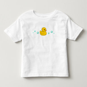 T-shirt Pour Les Tous Petits Motif en caoutchouc de canard
