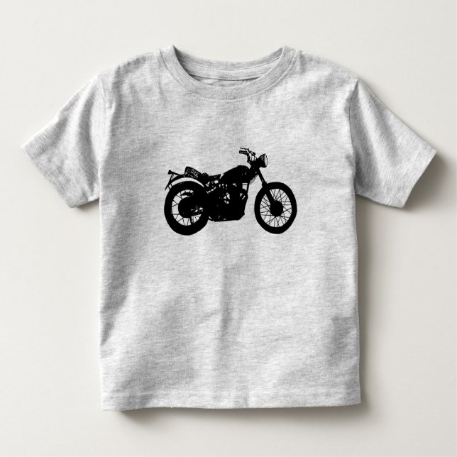 T-shirt Pour Les Tous Petits Moto Graphic Toddler T Shirt (Devant)