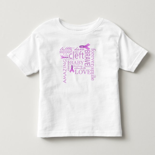 T-shirt Pour Les Tous Petits Mots de fissure (Devant)