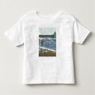 T-shirt Pour Les Tous Petits Mouche FishermanColorado