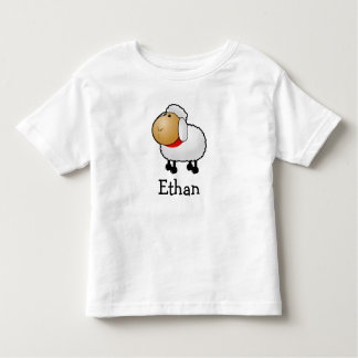T-shirt Pour Les Tous Petits Moutons mignons de bande dessinée personnalisés