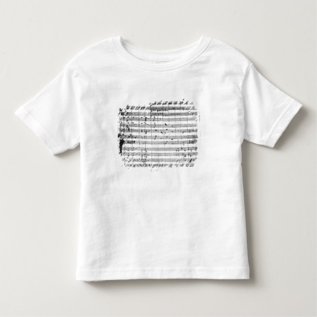 T-shirt Pour Les Tous Petits Ms.1548 Ouverture de l'opéra 'Don Giovanni (Devant)