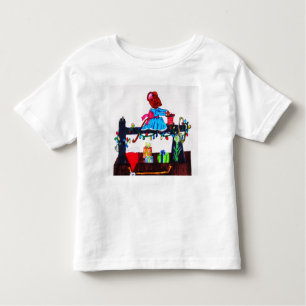 T-SHIRT POUR LES TOUS PETITS MS. LA SOURIS FAIT UN CHAPEAU SANTA