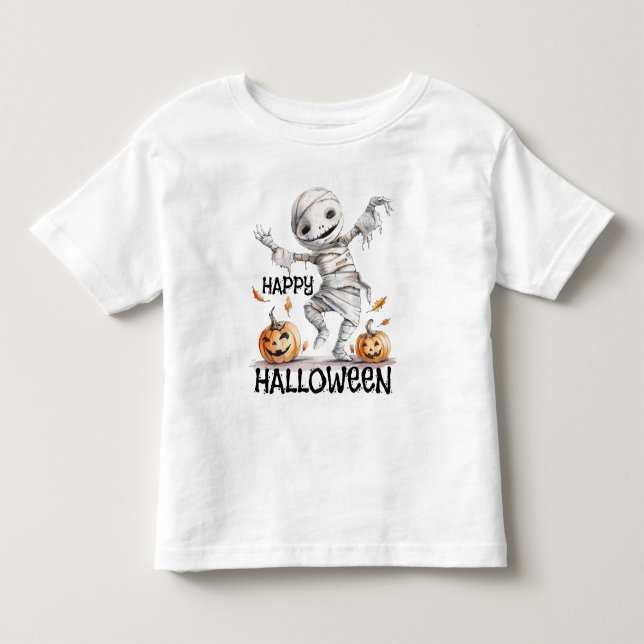 T-shirt Pour Les Tous Petits Mummy Moves - Halloween Bonjour dans les enveloppe (Devant)