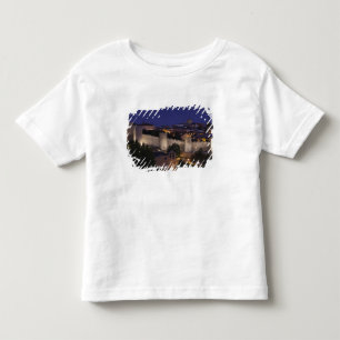 T-shirt Pour Les Tous Petits Murs de la ville de Los Cuarto Postes, crépuscule