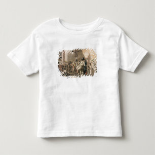 T-shirt Pour Les Tous Petits Musiciens ambulants jouant dans une partie pauvre