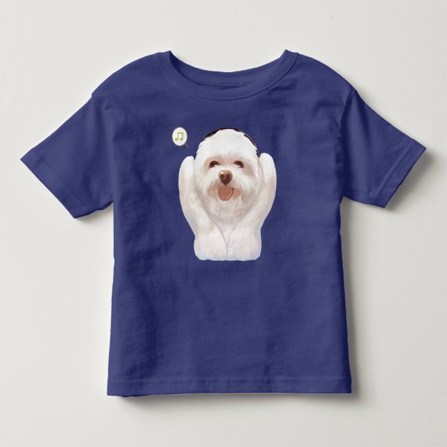 T-shirt Pour Les Tous Petits Musique (Devant)