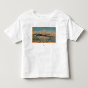 T-shirt Pour Les Tous Petits Muskegon, MI - vue de tondeuse de Milwaukee