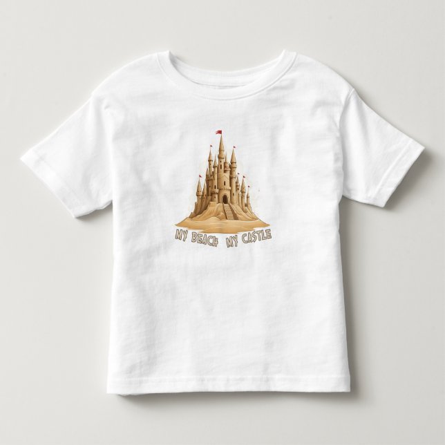 T-shirt Pour Les Tous Petits My Beach (Devant)