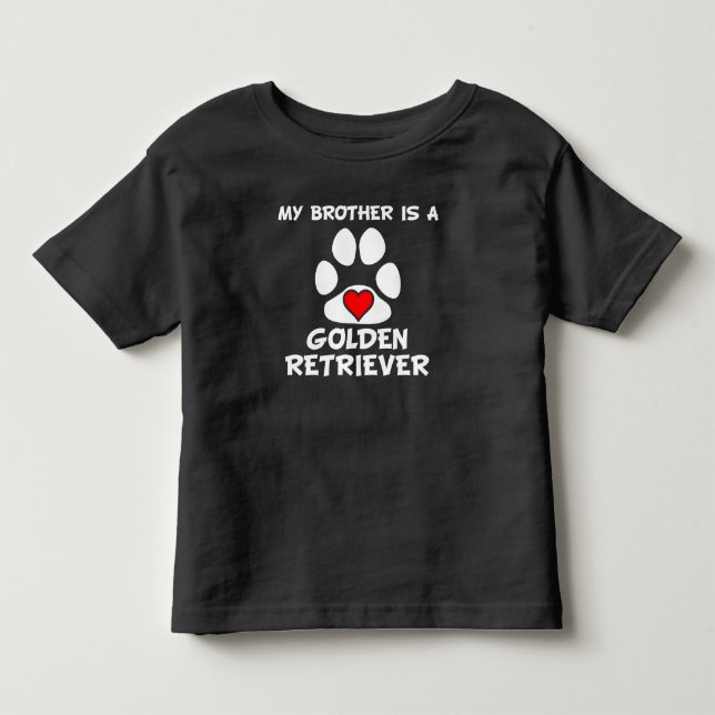 T-shirt Pour Les Tous Petits My Brother Is A (Devant)