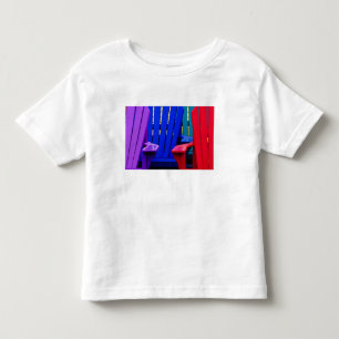 T-shirt Pour Les Tous Petits N.A. Canada, Nouvelle-Écosse, Bridgewater. Coloré