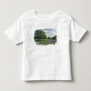T-shirt Pour Les Tous Petits N.A, États-Unis, Texas, lac Buchanan, chênes et bl