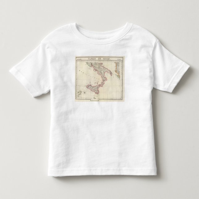 T-shirt Pour Les Tous Petits Naples et la Sicile 26 (Devant)