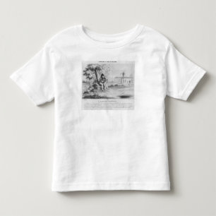 T-shirt Pour Les Tous Petits Napoléon Ier sur l'île de Sainte-Hélène