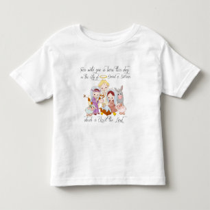 T-shirt Pour Les Tous Petits Nativité de Jésus de bébé