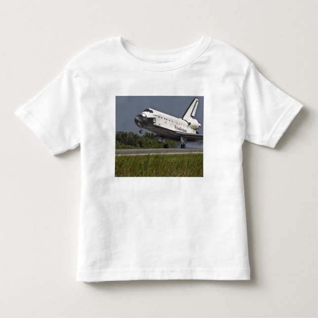 T-shirt Pour Les Tous Petits Navette Endeavour atterrissage Kennedy Space Cente (Devant)