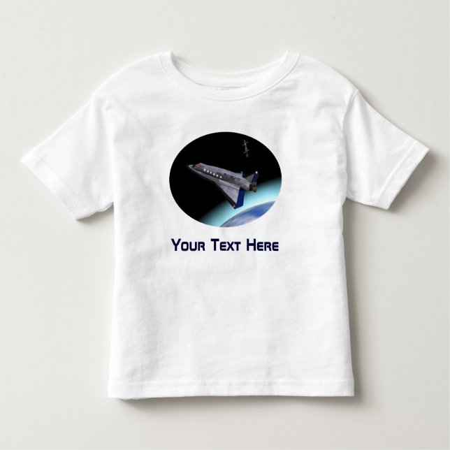 T-shirt Pour Les Tous Petits Navette spatiale El Al Maslool (Devant)