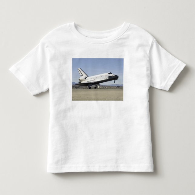 T-shirt Pour Les Tous Petits Navette spatiale Le train d'atterrissage principal (Devant)