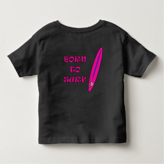 T-shirt Pour Les Tous Petits Né à Surf Mooja Surfboard