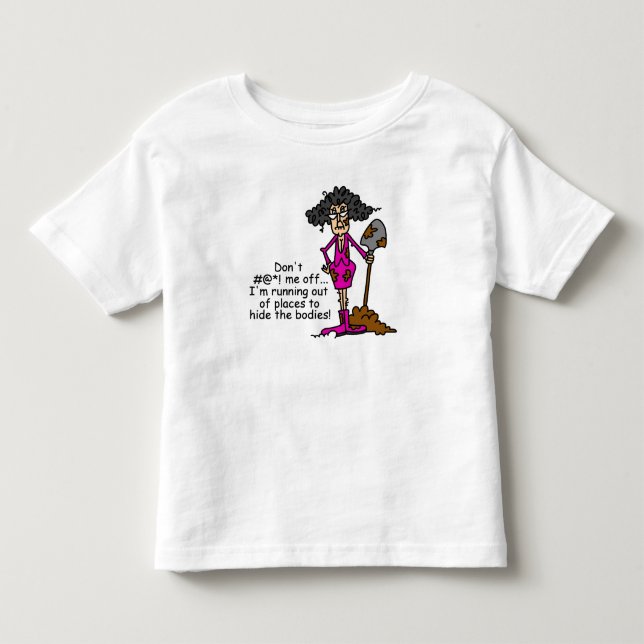 T-shirt Pour Les Tous Petits Ne me manque pas (Devant)